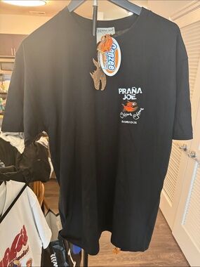 Pirana Joe and features a graphic of a fish with the text "BARBADOS".